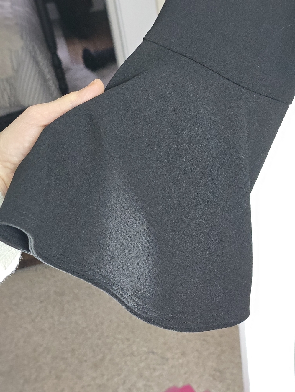 Calvin Klein Classic Black Sheath Dress 12 - Picture 3 of 6